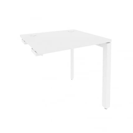 Стол-приставка на П-образном м/к к опорным элементам ONIX O.MP-SPR-0.7 Белый Бриллиант_0