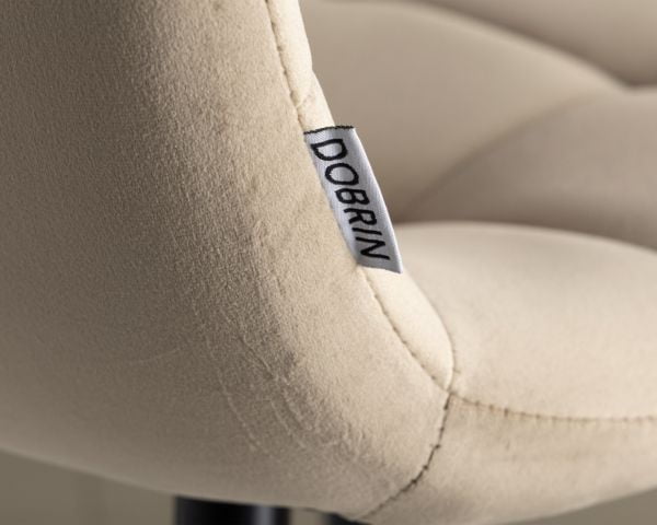 Стул барный DOBRIN NICOLE (черные матовые ножки, мокко велюр (108-104)) 2 шт_8