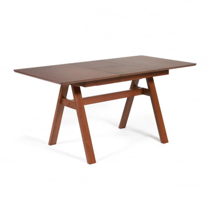 Стол раскладной Ricco (Рикко) основание бук, столешница мдф, 80x120+40x75см, Коричневый_2