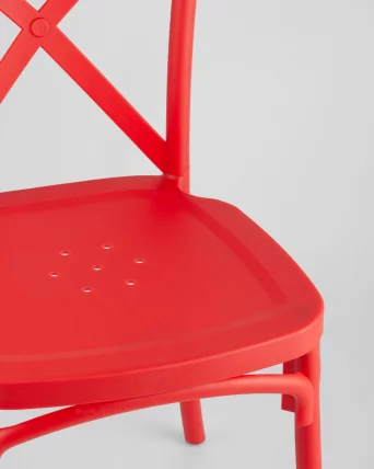 Стул пластиковый Кроссбэк Красный_8