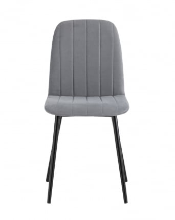Стул Easy велюр серый 4 шт. комплект_2