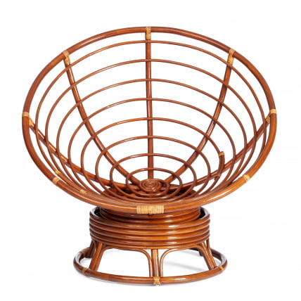 Кресло-качалка PAPASAN/ПАПАСАН w 23/01 B /без подушки/ 115х78х104 см, Pecan (орех)_4