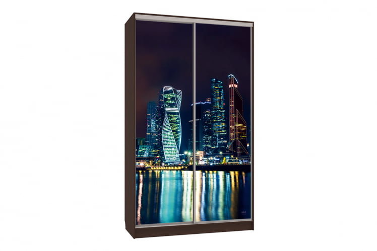 Шкаф-купе Рио 7-600 07 SK-04R18 венге_0