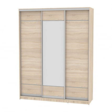 Шкаф-купе B-230х180х60-2(ДСС-D7D8D7)_0