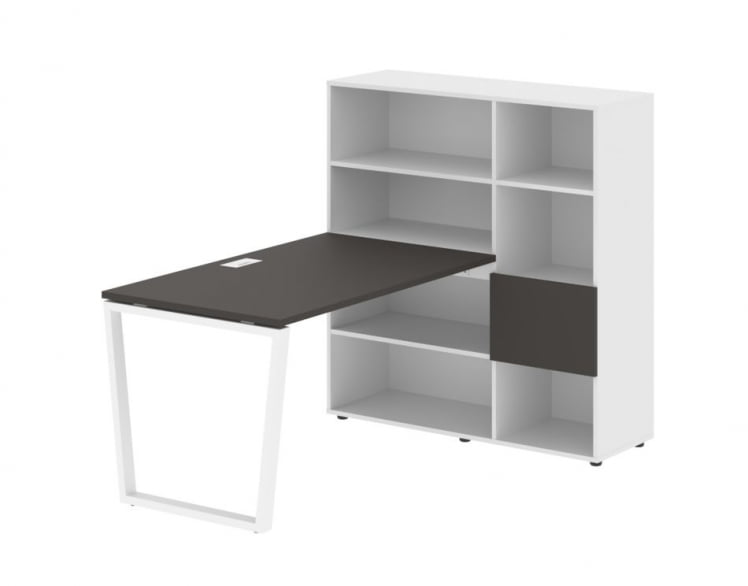 Рабочая станция EDIS EVRST 1213 Мокко Белый Белый_0