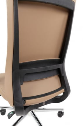 Офисное кресло CHAIRMAN 500 LUX экокожа Бежевый_18