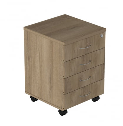 Тумба подкатная с замком Р.Т-4 ЗЦ Дуб Кронберг_0