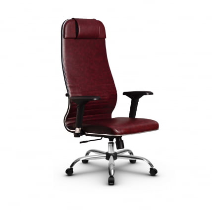 Кресло руководителя Metta L 1m 38K2/4D Комплект 7 Темно-бордовое_0
