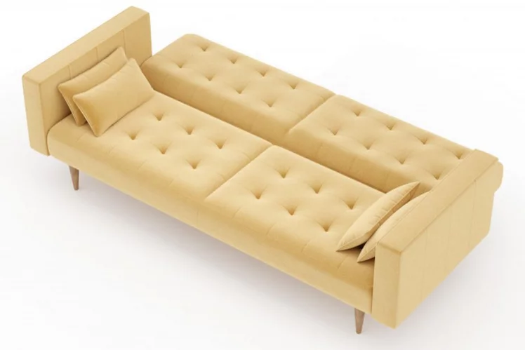 Диван трёхместный Нейт ЛД 308.010.000 Горчичный_3