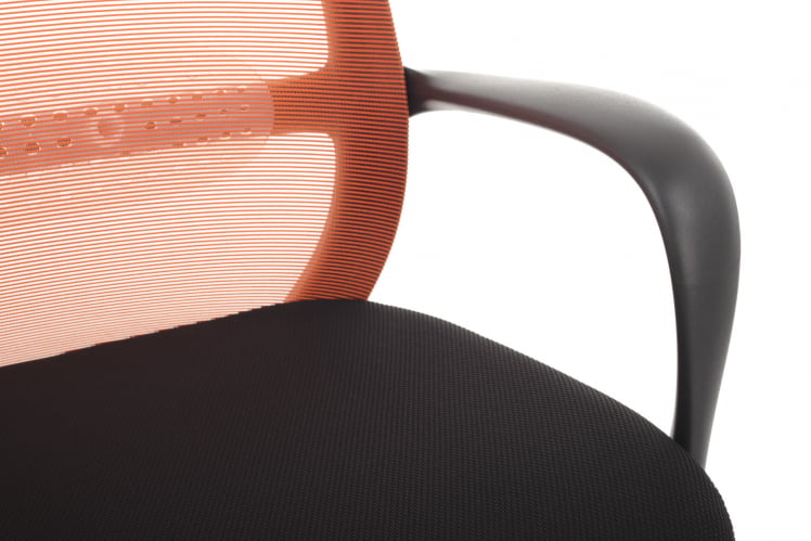 Кресло Fast W-207 Черный Пластик/Оранжевый_6