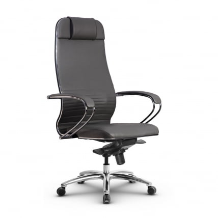 Кресло руководителя Metta L 1m 38K2K Комплект 1 Серое_0