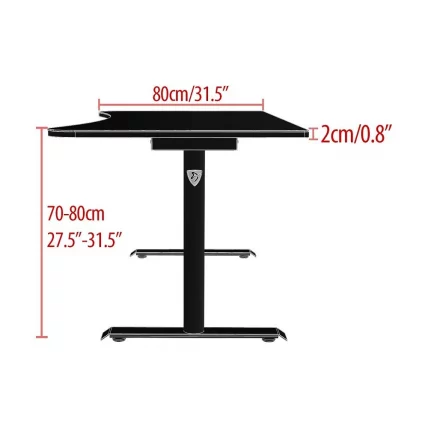 Геймерский стол Arozzi Arena Gaming Desk Red_3