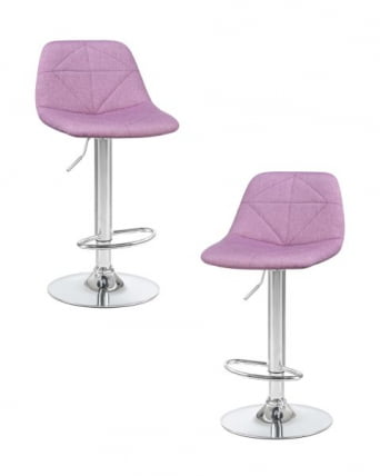 Стул барный DOBRIN DINA (фиолетовый) 2 шт_0
