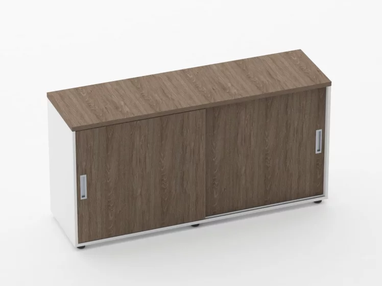 Тумба-купе для рабочего модуля Deka 9.02.145 Дуб Верцаска/Белый_0