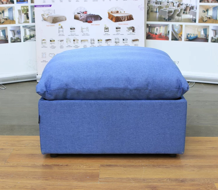 Пуфик Кубэ синий_1