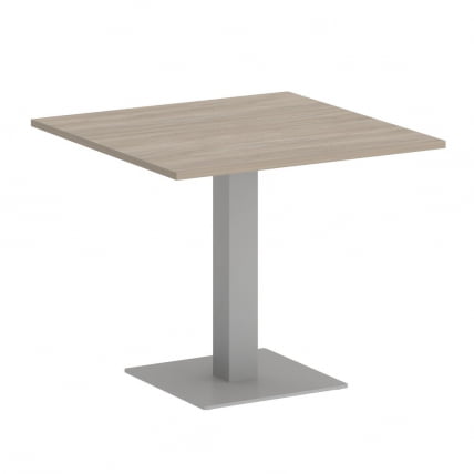 Стол журнальный квадратный HOME OFFICE VR.SP-5-90.2 Дуб Аттик/Серый металл_0