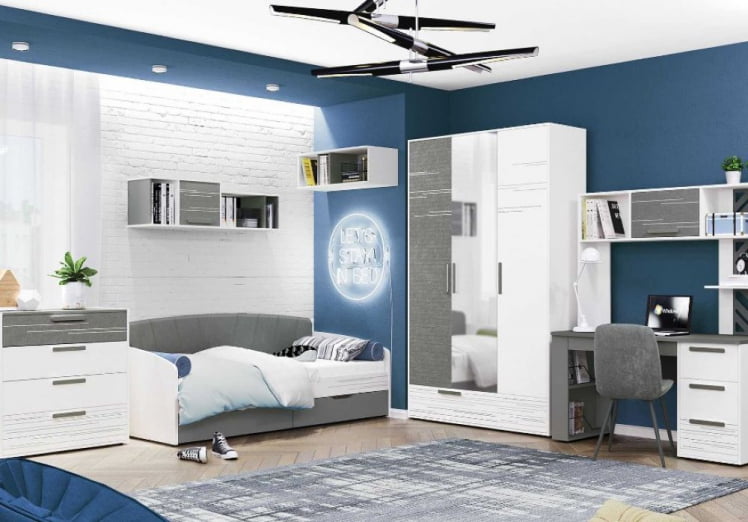 Шкаф трехдверный с зеркалом Аляска 502.28_4