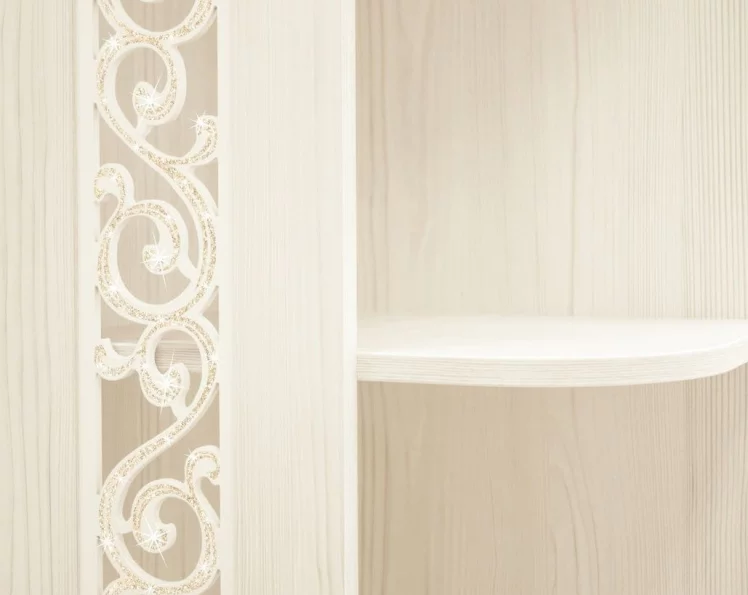 Угловой  набор мебели для прихожей Тиффани 4 Сосна Астрид Мелинга Игуана_3