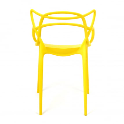 Стул Кат Чаир (мод. 028) пластик, 53 кс 59 кс 82,5 см, желтый (Йеллов Й-01) / Cat Chair (mod. x x (Yellow Y-01)_3