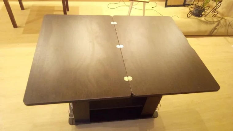 Журнальный стол-трансформер Агат 23 дуб венге_8