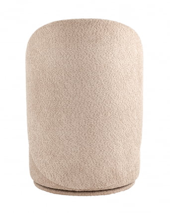 Пуф Loreen вращающийся букле Капучино_3