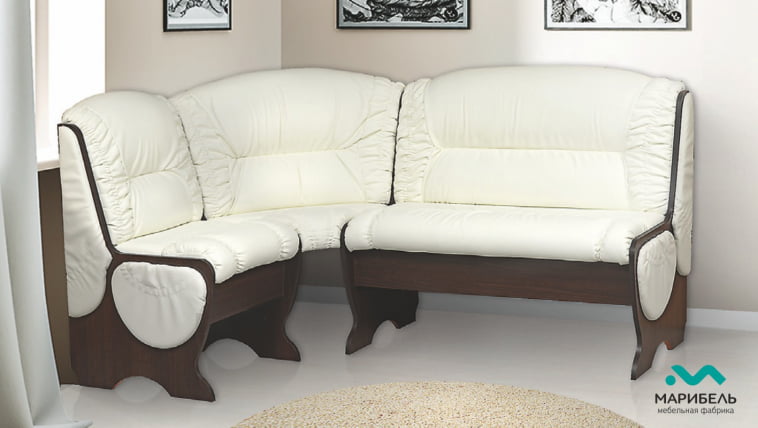 Диван угловой ДКУ-1/1(искусственная кожа) Кожа красная_0