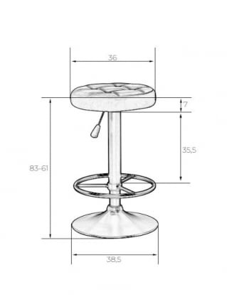 Табурет барный DOBRIN BRUNO GOLD (зеленый велюр (MJ9-88)) 2 шт_5