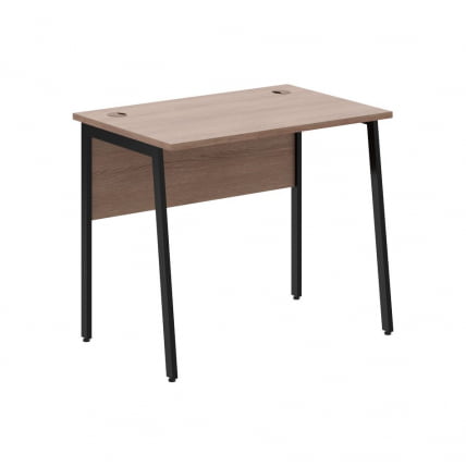 Стол рабочий IMAGO Plus СП-1.1P Ясень шимо Черный_0