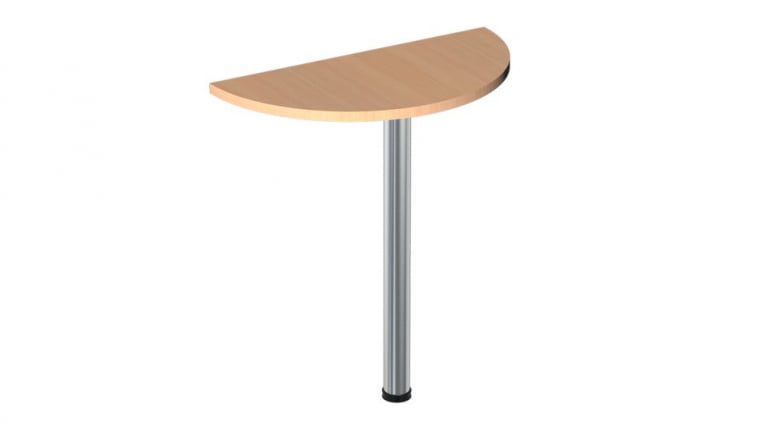 Приставка для переговоров полукруг Р.К-6 Крафт белый_0