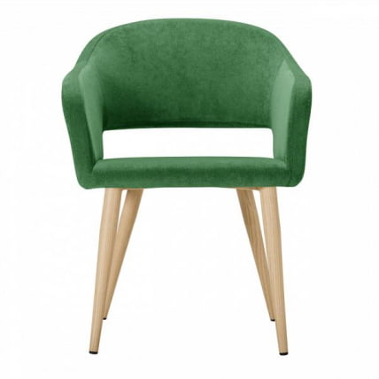 Кресло Oscar зеленый/нат.дуб_3