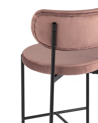 Cтул полубарный Барбара NEW Пыльно-розовый_6