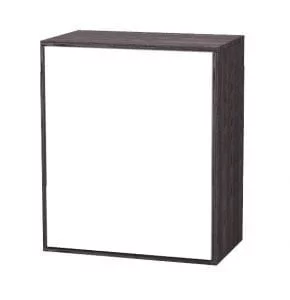 Тумба Куб К07 Белый софт Дуб ирландский_0