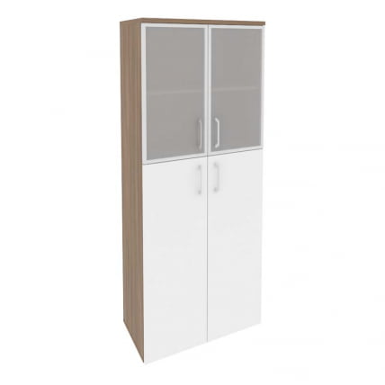 Шкаф высокий широкий ONIX O.ST-1.7R Дуб Аризона/Белый_0