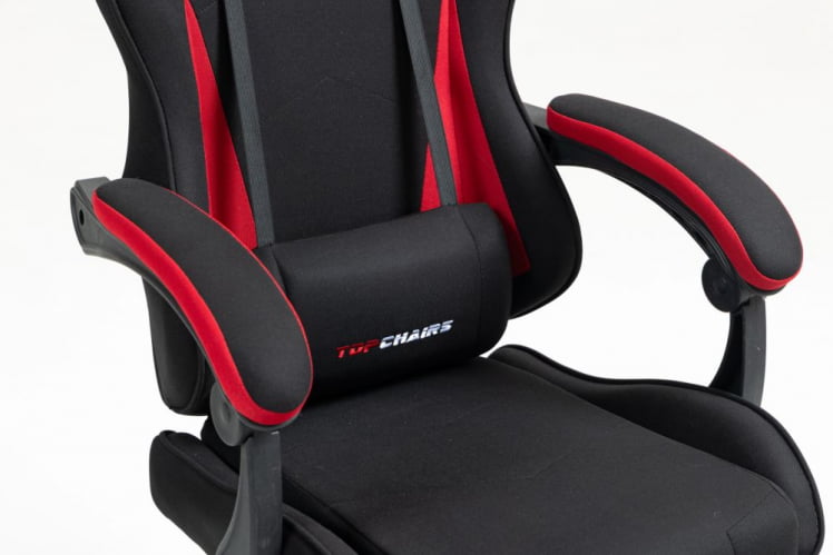 Кресло спортивное TopChairs Phantom черно-красный_3