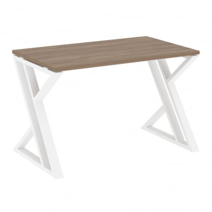 Стол рабочий LOFT VR.L-SRZ-2.7 Металл белый Дуб Аризона_0