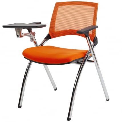 Комплект офисных кресел CHAIRMAN CH890 с пюпитром 2 шт Оранжевый_4