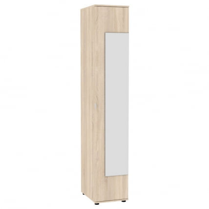 Шкаф распашный Алиса (H1_M) 2230х400х540 с торцевой ручкой (ДСС)_0