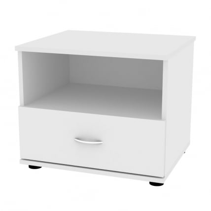 Комод Алиса(K10)458х540х459ручкаскоба96мм(Белый)_0