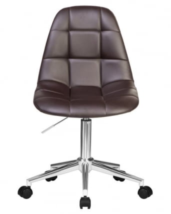Офисное кресло для персонала DOBRIN MONTY (коричневый) 2 шт_6