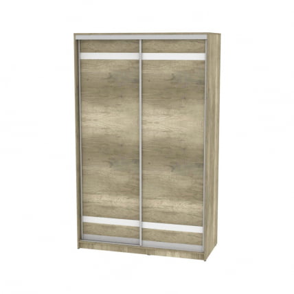 Шкаф-купе B-230х135х60-1(ДКМ-D9D9)_0