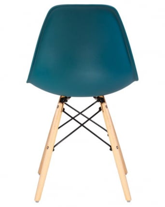 Стул обеденный DOBRIN DSW (ножки светлый бук, цвет морской волны (G-05)) 4 шт_5