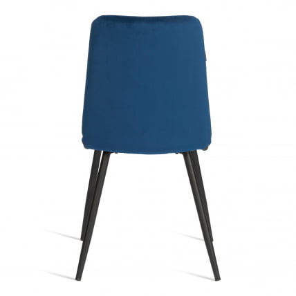 Стул обеденный Asti велюр, 47х54х86, Blue (синий)_3