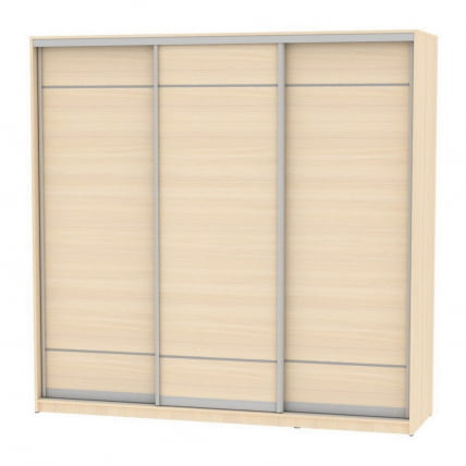 Шкаф-купе B-230х235х60-2(ДМ-D7D7D7)_0