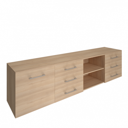 Тумба модульная четырехсекционная YALTA LT-TS 4.1R Акация Лорка_0