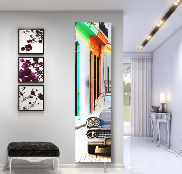 Поворотный зеркальный шкаф Драйв Шелф Арт (левый) Венге_6