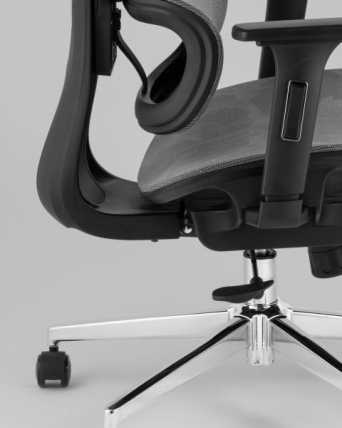 Кресло офисное TopChairs Nimbus серый_15