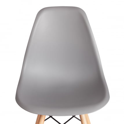 Стул CINDY (EAMES) (mod. 1801) дерево бук/металл/сиденье пластик, 45x51x82 см, Light grey (светло-серый)_5