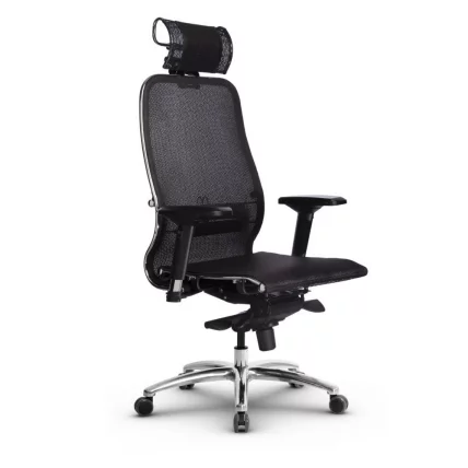 Кресло руководителя Samurai S-3.04 Черный плюс_0