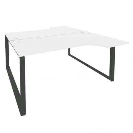 Рабочая станция на О-образном м/к ONIX O.MO-D.SA-1 Белый Бриллиант/Антрацит_0