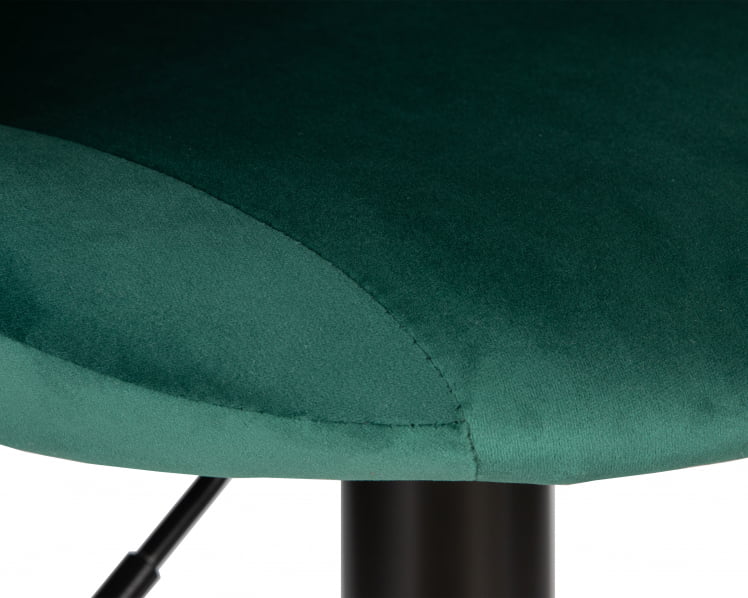 Стул барный DOBRIN LOGAN BLACK Зеленый велюр MJ9-88_6